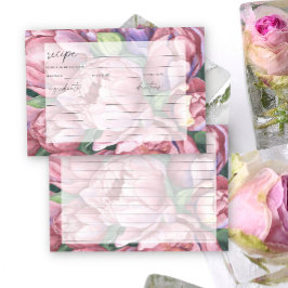 peonías de vintage - receta de ducha de novia