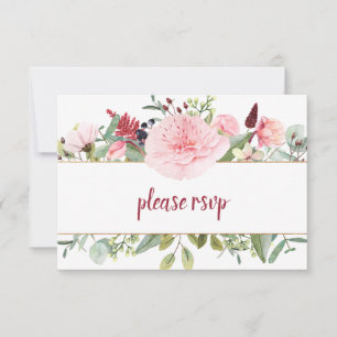 Peonías Verde Pálido RSVP