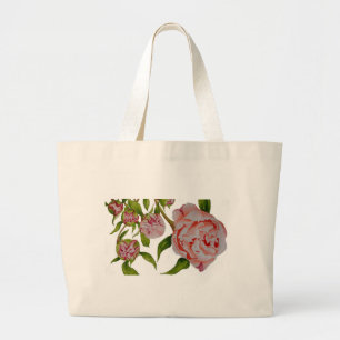 Peonies en ciernes en una bolsa de té