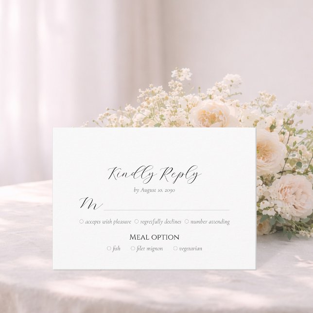Peonies in Bloom RSVP Card (Subido por el creador)