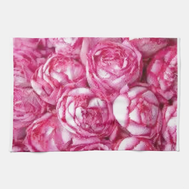 Peonies Kitchel Toalla (Horizontal)