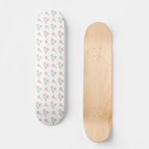 Peonies Please Skateboard Decks