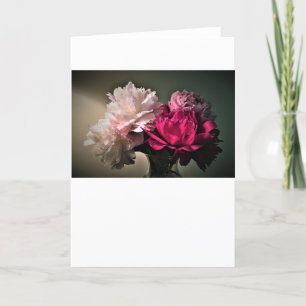 Peonies, tarjeta