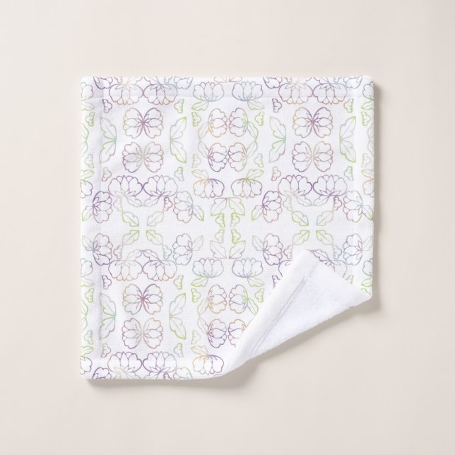 Peony, blanco (Toallita)