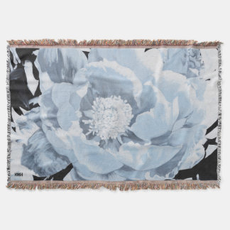 Peony para su tiro de la manta de los pensamientos