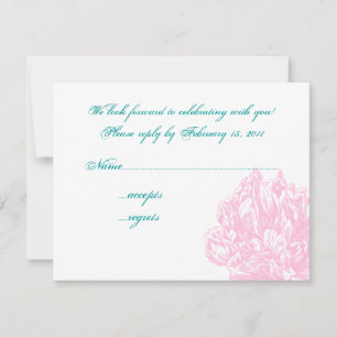 Peony rosado RSVP
