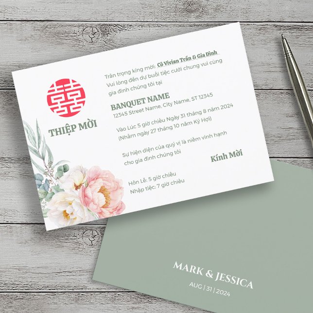 Peony Song Hy Boda Thiep Moi, vietnamita (Subido por el creador)