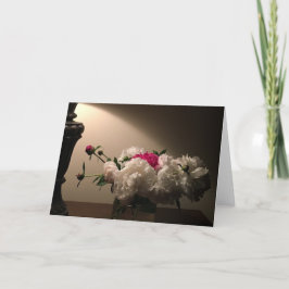 Peony, tarjeta
