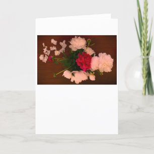 Peony, tarjeta
