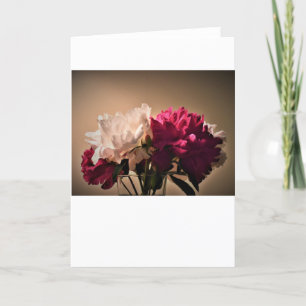 Peony, tarjeta