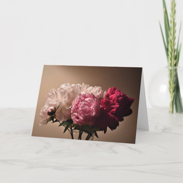 Peony, tarjeta (Anverso)