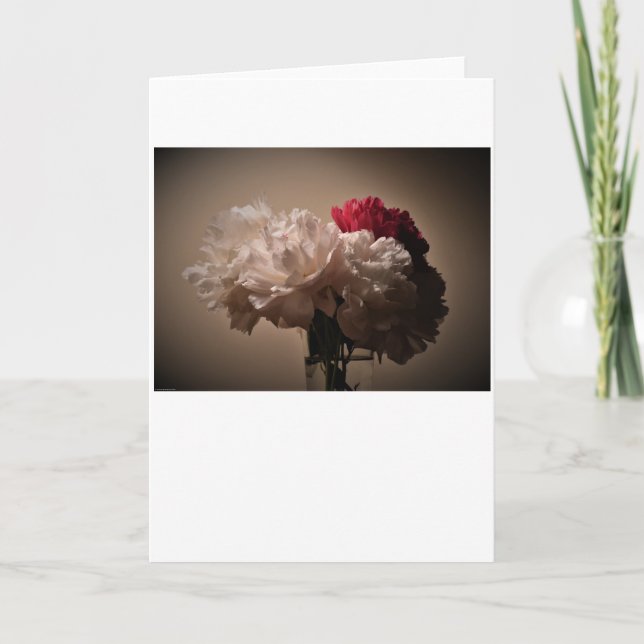 Peony, tarjeta (Anverso)