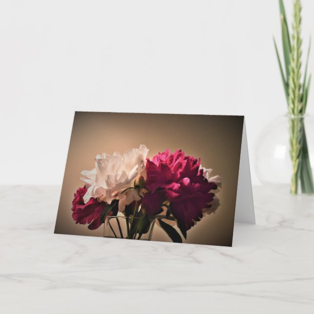 Peony, tarjeta (Anverso)