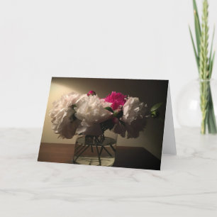 Peony, tarjeta