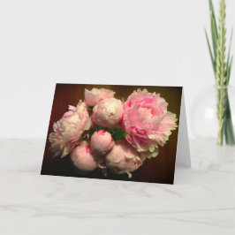 Peony, tarjeta