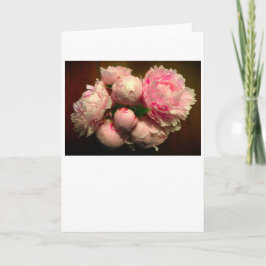 Peony, tarjeta