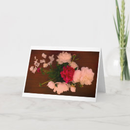 Peony, tarjeta