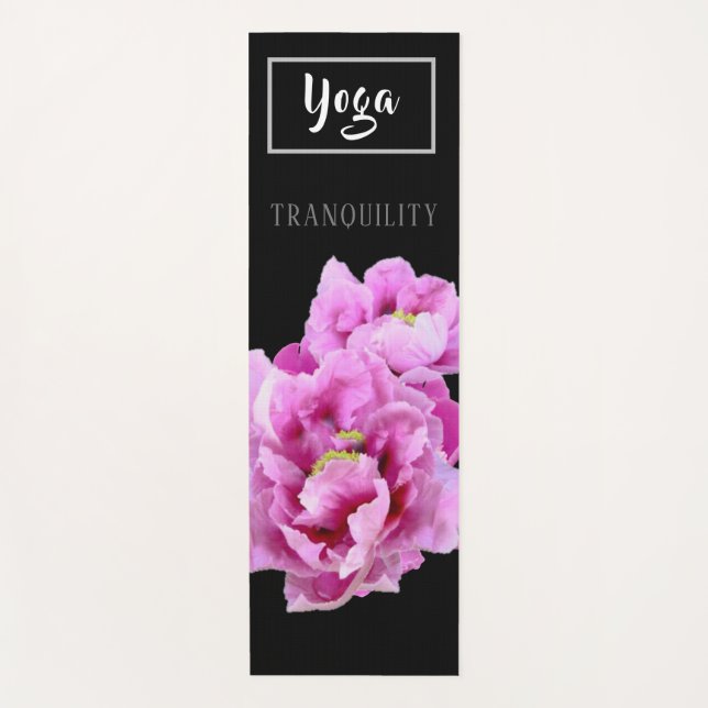 Peony Tranquilidad - Yoga Mat (Anverso)
