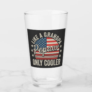 Pepaw Like a Grandpa Only Cooler USA Flag DK