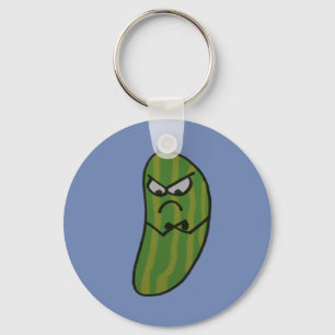 Pepino malhumorado del llavero