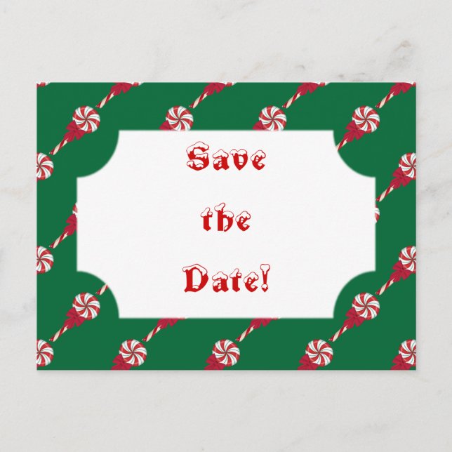 Peppermint Lollipops Guardar la postal de la fecha (Anverso)