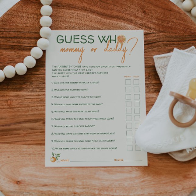 Pequeña Adivina Quién Es La Tarjeta De Juego De Ma (Subido por el creador)