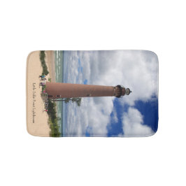 Pequeña alfombra de baño del faro del punto del