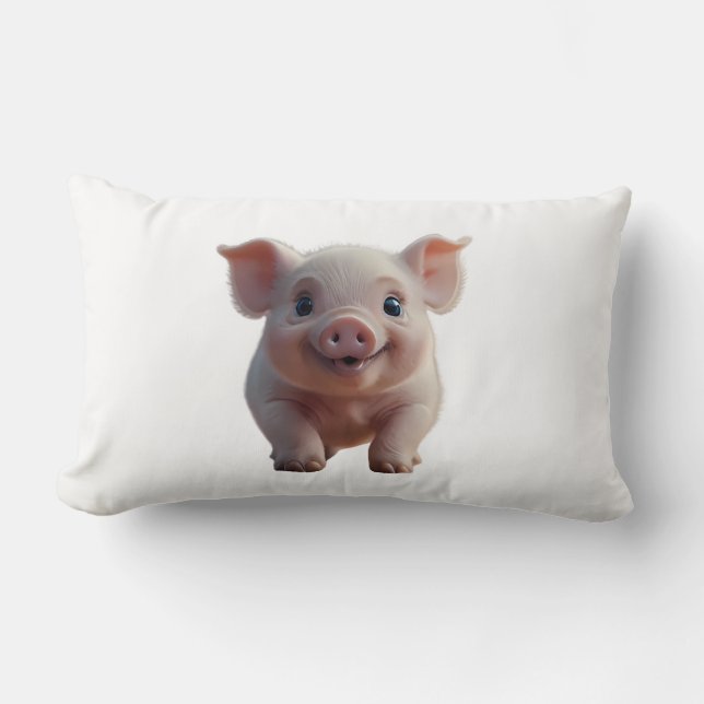 Pequeña almohada de cojín de lechón para dormitori (Anverso)