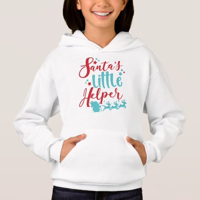 Pequeña ayudante de Santa Elena, Sleigh, reno, est (Anverso)