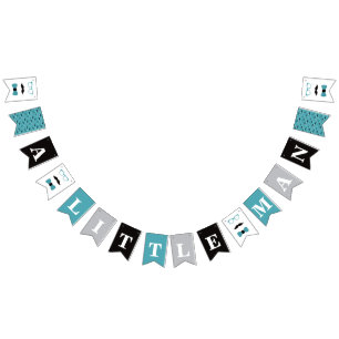 Pequeña bandera de Baby Shower del hombre