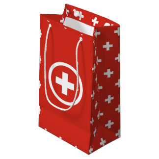 Pequeña Bandera de Suiza Bolsa de regalo