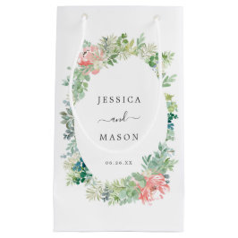 Pequeña Blanda de vegetación Hotel Boda Bolsa de Regalo