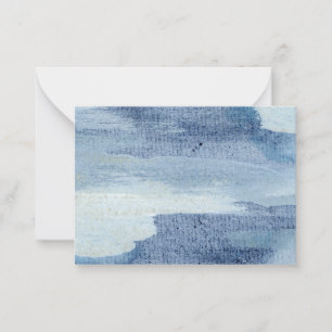 Pequeña "Blues Painting":Original Resumen de la tarjeta de