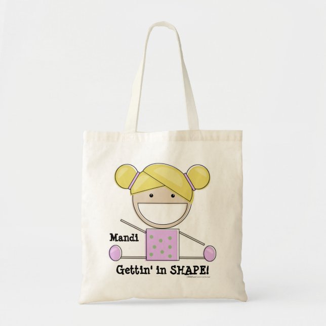 Pequeña bolsa de Chica de gimnasta (Frente)