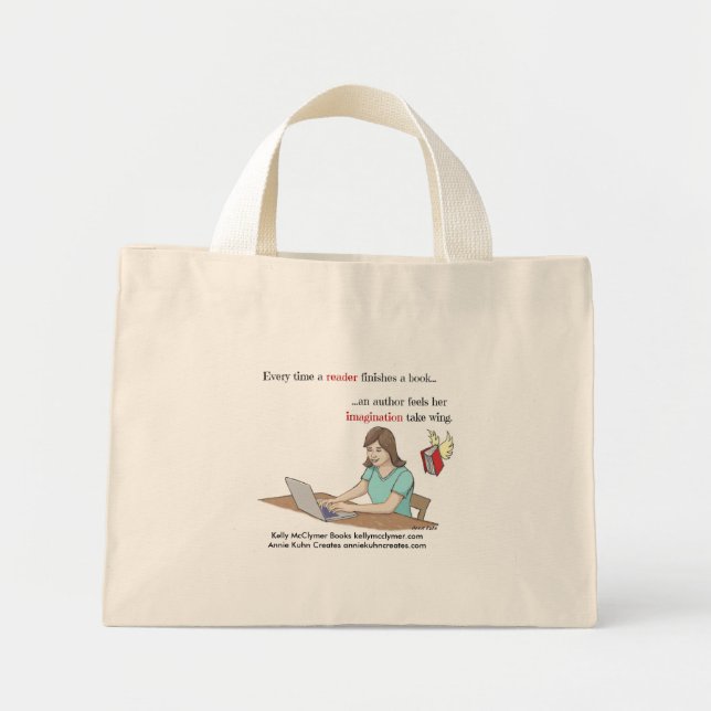 Pequeña bolsa de lectura de Tote (Frente)