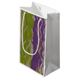 Pequeña Bolsa de regalo a rayas