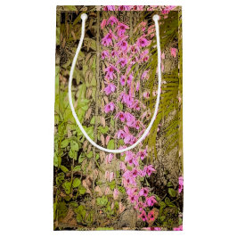 Pequeña Bolsa de regalo alta de orquídea