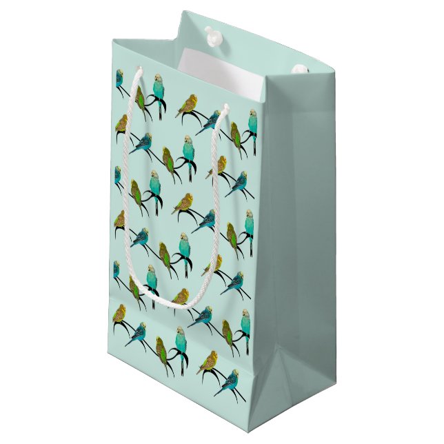 Pequeña Bolsa de regalo Budgie Frenzy (Angulo Anverso)