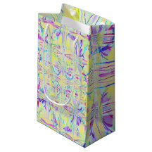 Bolsa de regalo con diseño abstracto de Pascua
