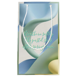 Pequeña Bolsa de regalo con gráfico abstracto elegante
