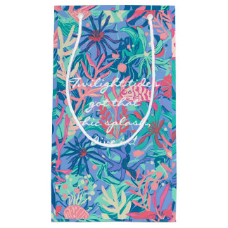 Pequeña Bolsa de regalo con gráfico elegante