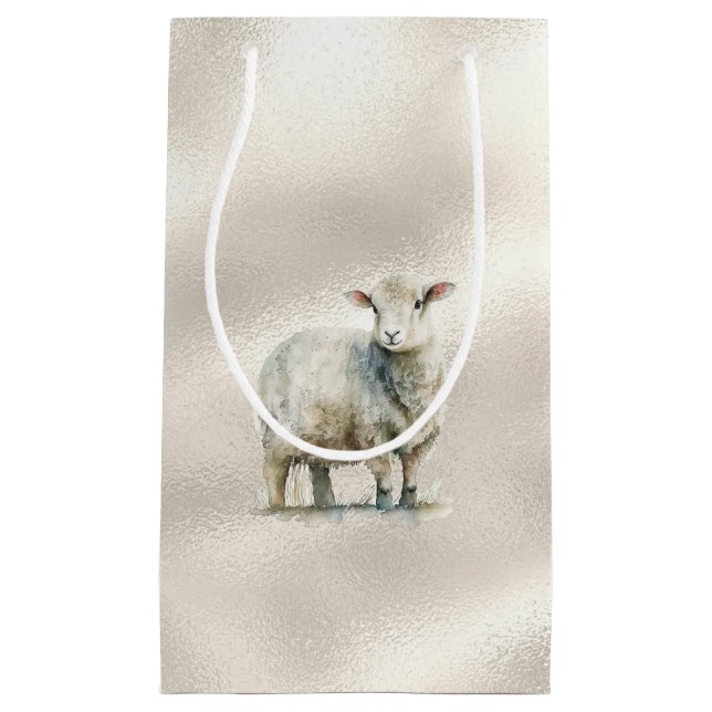Pequeña Bolsa de regalo - Cordero2 (Anverso)
