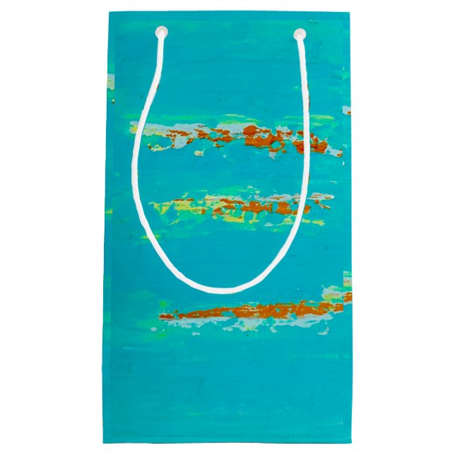 Pequeña Bolsa de regalo costera de arte original (Anverso)