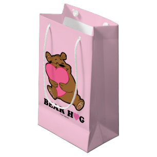 Pequeña Bolsa de regalo de abrazo del oso