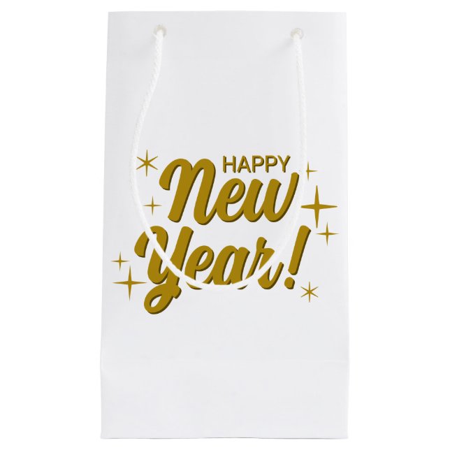 Pequeña Bolsa de regalo de Año Nuevo (Anverso)