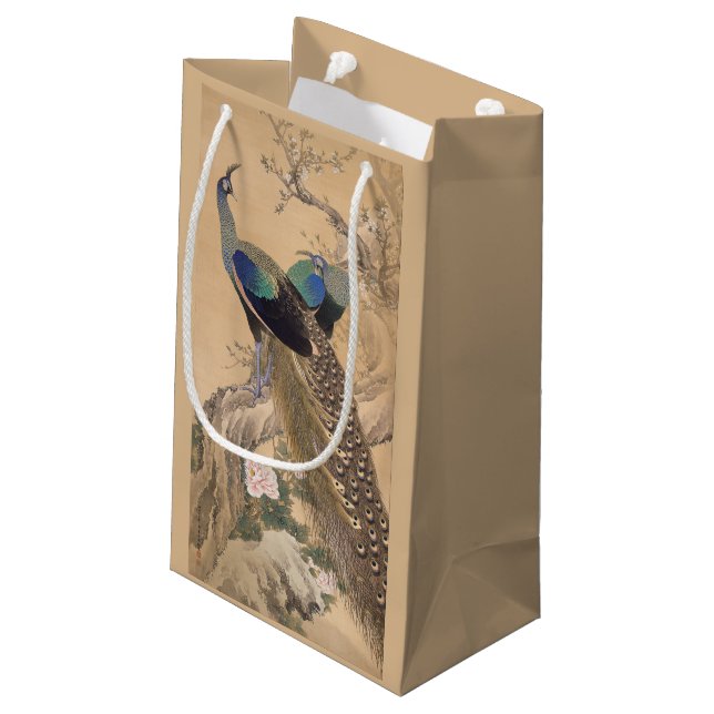 Pequeña Bolsa de regalo de arte japonés (Angulo reverso)
