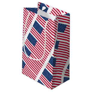 Pequeña Bolsa de regalo de banderas americanas patrióticas