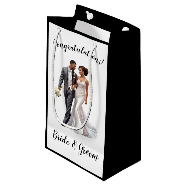 Pequeña Bolsa de regalo de boda (Angulo Anverso)