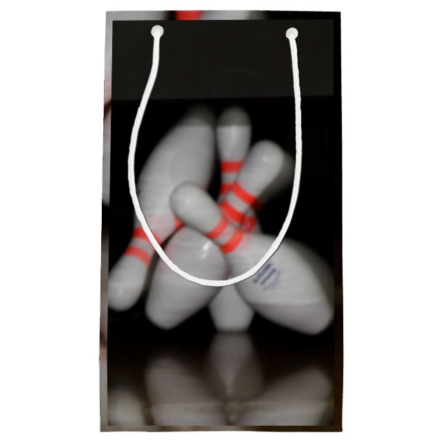 Pequeña Bolsa de regalo de boliche (Anverso)