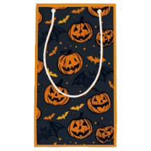 Bolsa de regalo de calabaza de Halloween linda nar